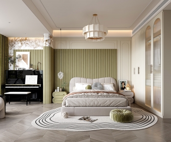 French Style Bedroom-ID:664139033