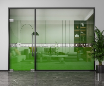 Modern Glass Screen Partition-ID:287295105