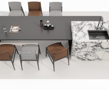 Modern Dining Table And Chairs-ID:783152107