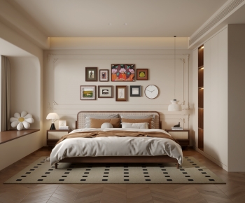 French Style Bedroom-ID:128365999