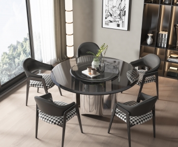 Modern Dining Table And Chairs-ID:106759074