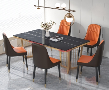 Modern Dining Table And Chairs-ID:252576114