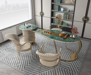 Modern Tea Tables And Chairs-ID:675164949