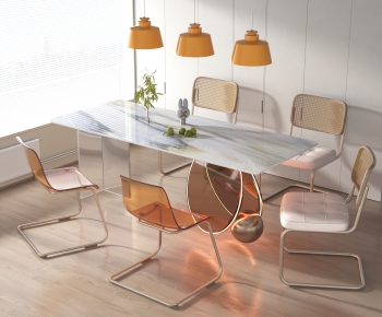 Modern Dining Table And Chairs-ID:337336069