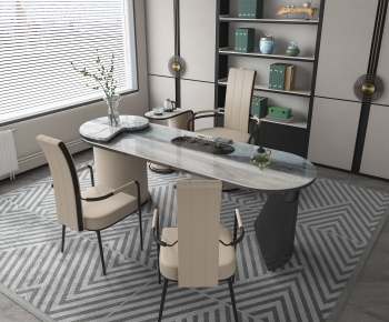 Modern Tea Tables And Chairs-ID:566101075