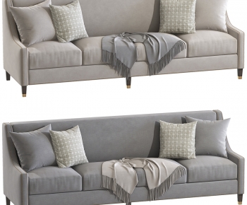 Modern Three-seat Sofa-ID:628457073