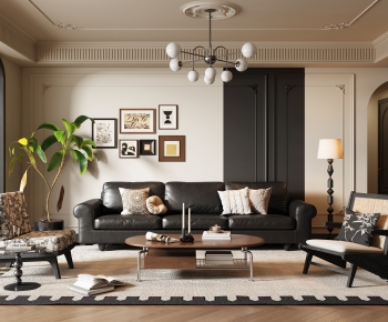 French Style A Living Room-ID:426049261