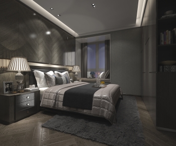 Modern Bedroom-ID:667761091