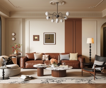 French Style A Living Room-ID:324177033