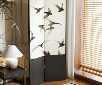 Modern Wooden Screen Partition-ID:791750914