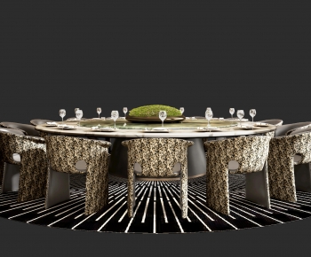 Modern Dining Table And Chairs-ID:823874952