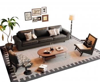 French Style Sofa Combination-ID:685729985