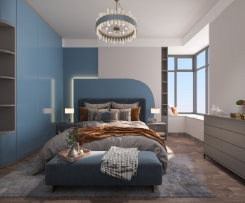 Modern Bedroom-ID:649640686