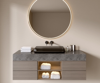 Modern Bathroom Cabinet-ID:519829035