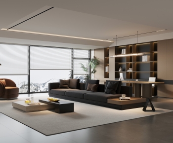 Modern A Living Room-ID:465574981