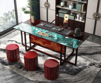 Modern Tea Tables And Chairs-ID:965622901