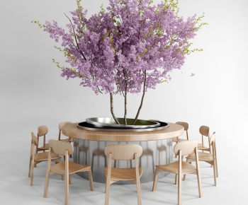 Modern Dining Table And Chairs-ID:222703939