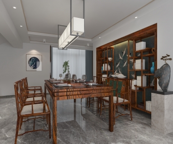 New Chinese Style Dining Room-ID:169020895