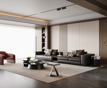 Modern A Living Room-ID:629801995