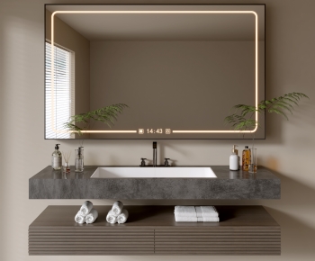 Modern Bathroom Cabinet-ID:212006096