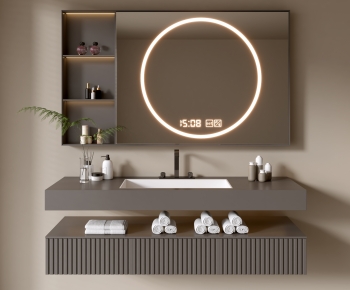 Modern Bathroom Cabinet-ID:189532046