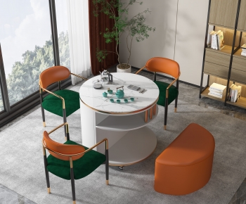 Modern Tea Tables And Chairs-ID:978210056