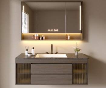 Modern Bathroom Cabinet-ID:759519109