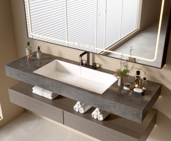 Modern Bathroom Cabinet-ID:526071071