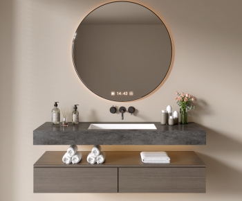 Modern Bathroom Cabinet-ID:968985086