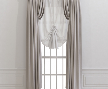 Simple European Style The Curtain-ID:105792058