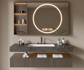 Modern Bathroom Cabinet-ID:220292097