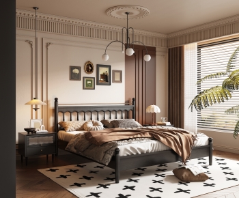 French Style Bedroom-ID:717149971