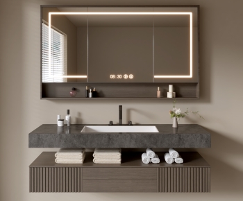 Modern Bathroom Cabinet-ID:359652044