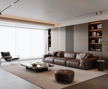 Modern A Living Room-ID:901459937