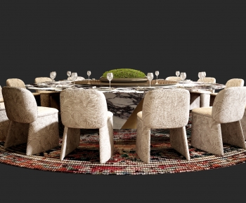 Modern Dining Table And Chairs-ID:570565944