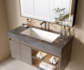 Modern Bathroom Cabinet-ID:354363922