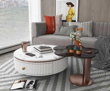 Modern Coffee Table-ID:202310095