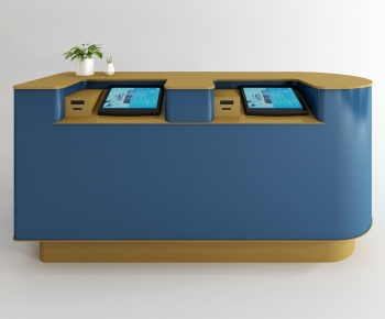 Modern Reception Desk-ID:895868067