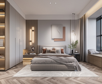 Modern Bedroom-ID:469523916