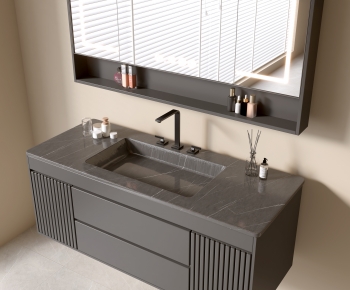 Modern Bathroom Cabinet-ID:270359582