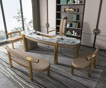 Modern Tea Tables And Chairs-ID:744252924