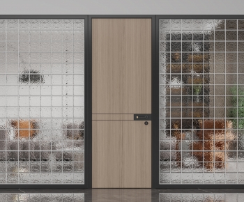 Modern Glass Screen Partition-ID:425751922