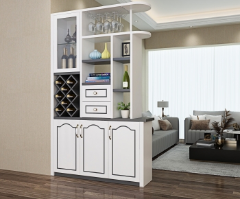 Modern Shoe Cabinet-ID:390753037