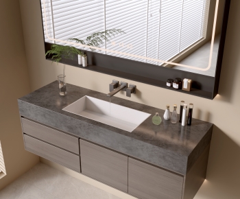 Modern Bathroom Cabinet-ID:470144037