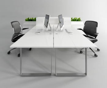 Modern Office Desk And Chair-ID:616997003