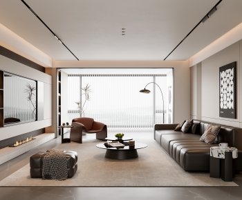 Modern A Living Room-ID:110459312