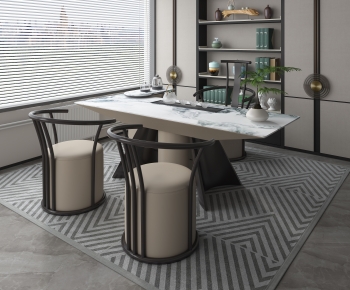 Modern Tea Tables And Chairs-ID:600377087