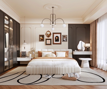 French Style Bedroom-ID:208479881