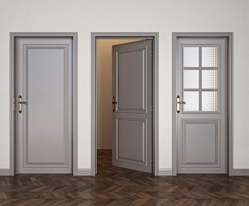 Simple European Style Single Door-ID:309910063