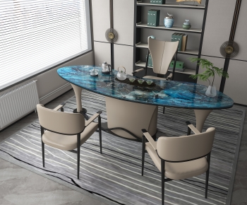 Modern Tea Tables And Chairs-ID:554380898